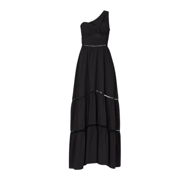 A.L.C. Black Cut-Out Maxi Dress - Picture 3 of 13